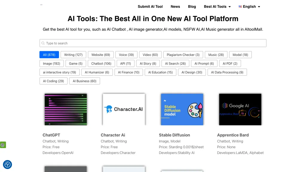 Aitoolmall.com AI tool screenshot