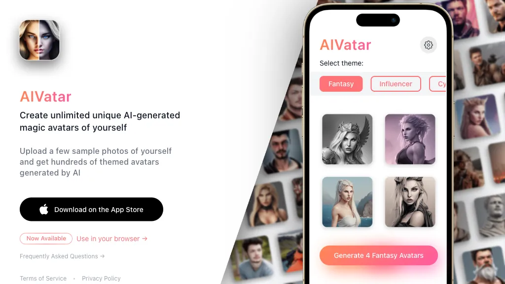 AIVatar website