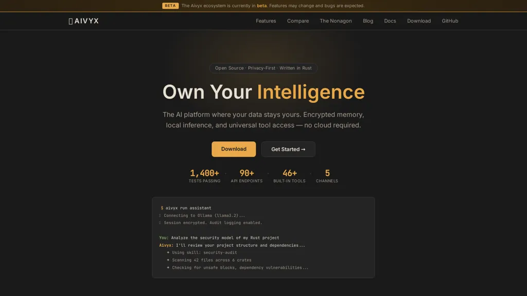 AIVXY Studio AI tool screenshot