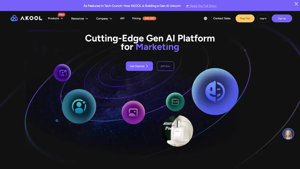 Akool.com website