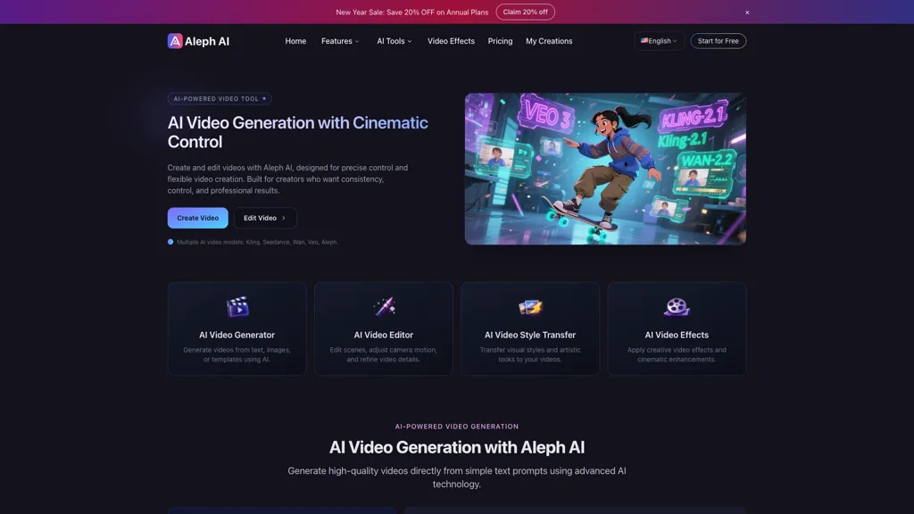 AlephAI.app AI tool screenshot
