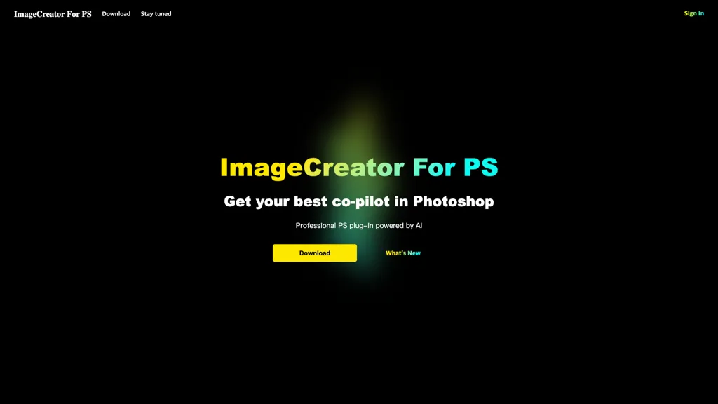 ImageCreator for PS website