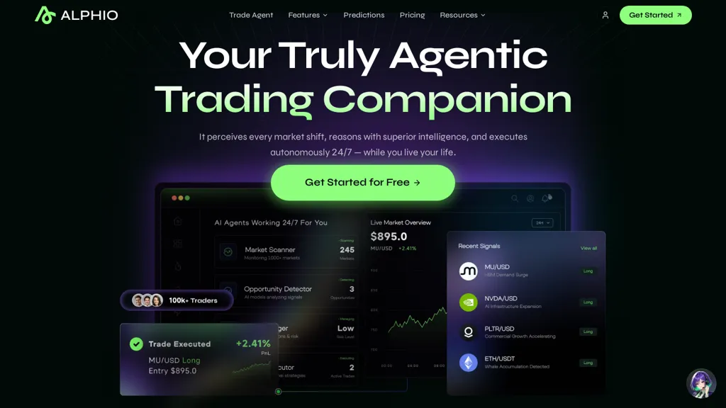 Alphio AI AI tool screenshot