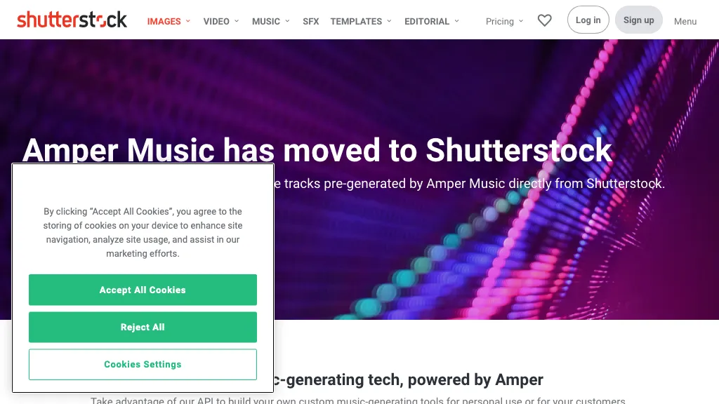 Amper website