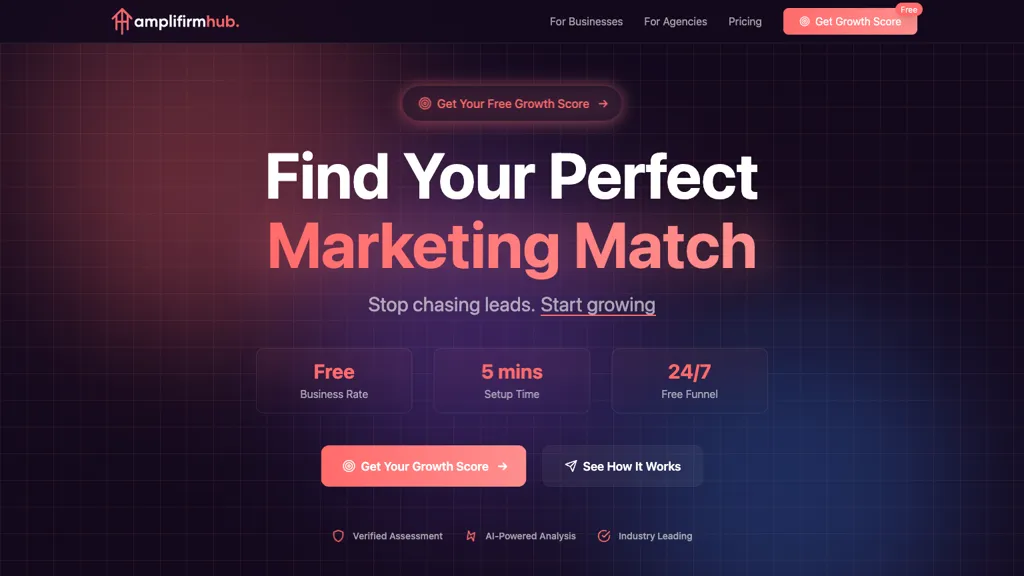 AmplifirmHub AI tool screenshot