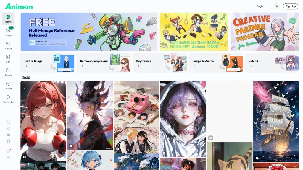 Animon AI tool screenshot