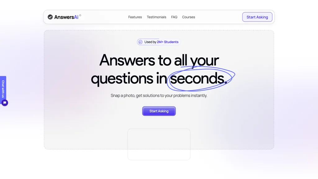 AnswersAi AI tool screenshot