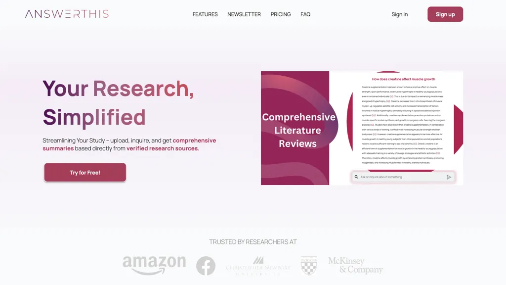 AnswerThis AnswerThis