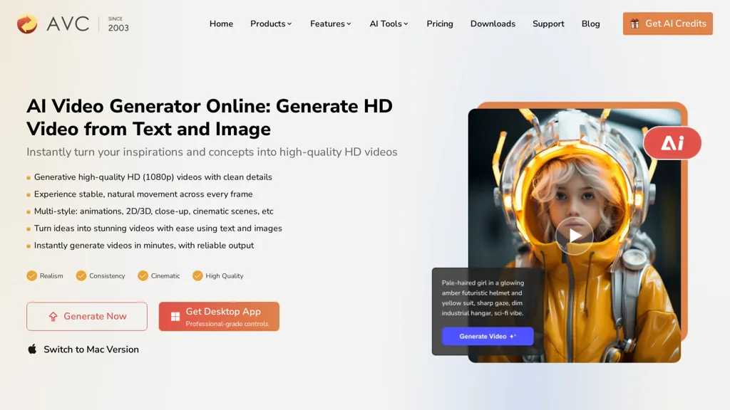 Video Generator - any-video-converter.com screenshot