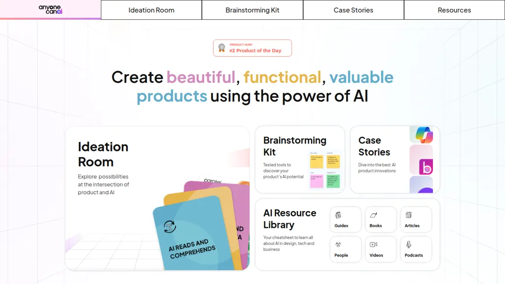 AnyoneCanAI AI tool screenshot