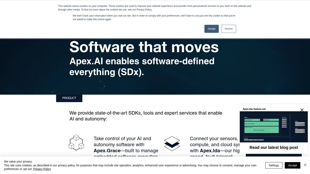 apex.ai AI tool screenshot