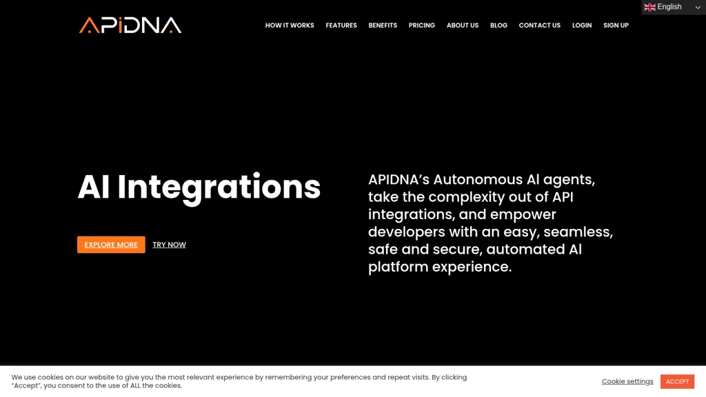 APIDNA AI tool screenshot