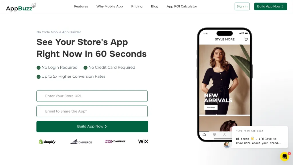 AppBuzz website