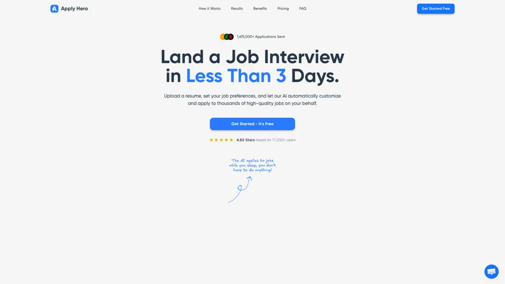 Apply Hero AI AI tool screenshot