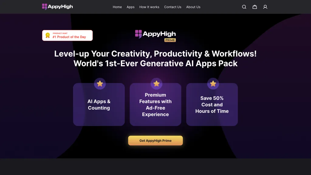 AppyHigh Prime website