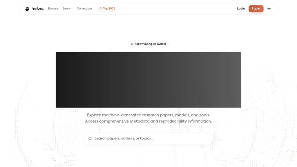 Archivara AI tool screenshot