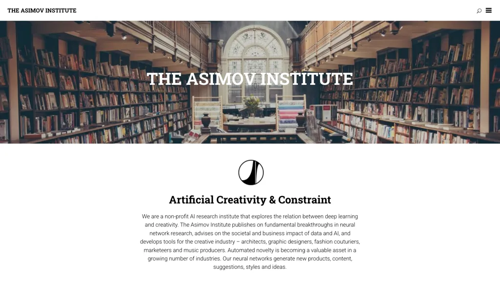 asimovinstitute.org alternatives and competitors