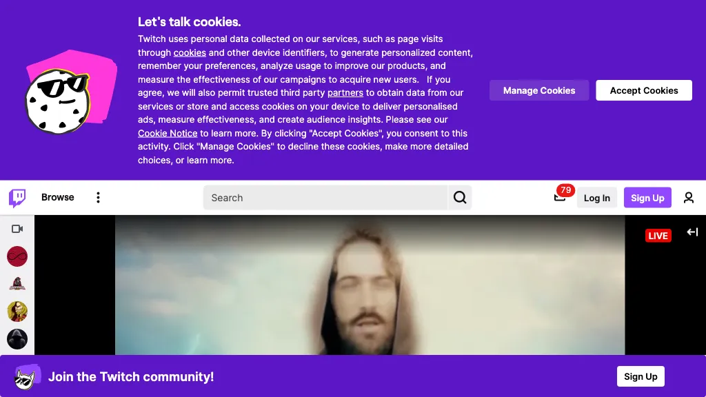 Ask Jesus website