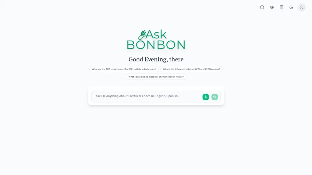 Ask BONBON screenshot