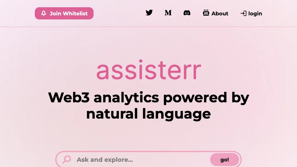 Assisterr website