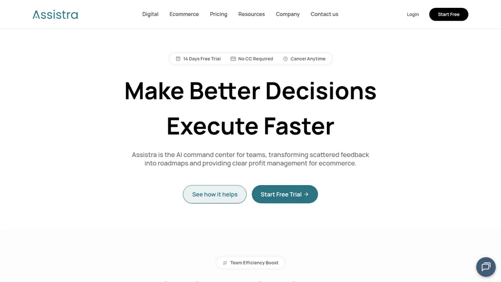 Assistra AI AI tool screenshot