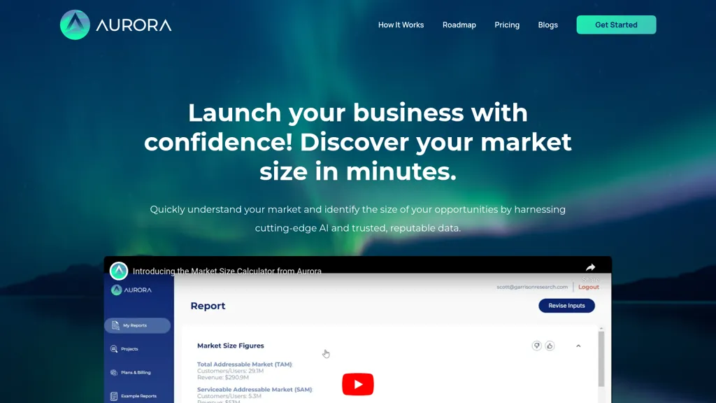 Aurora website