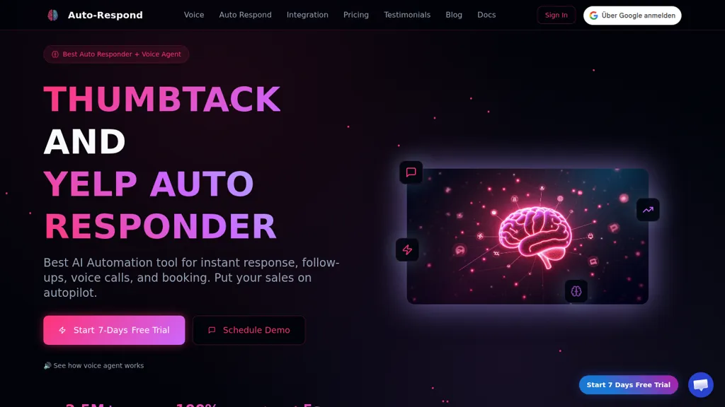 auto-respond.com AI tool screenshot