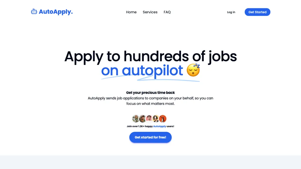 AutoApply website