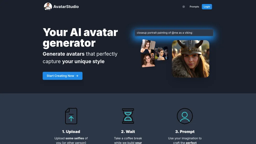 AvatarStudio website