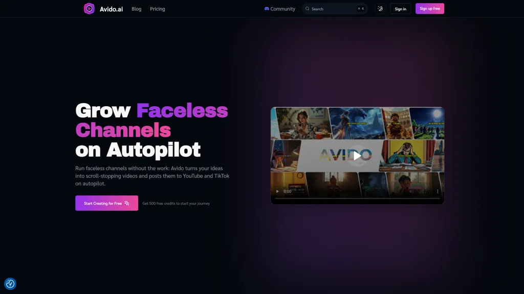 Avido.ai AI tool screenshot