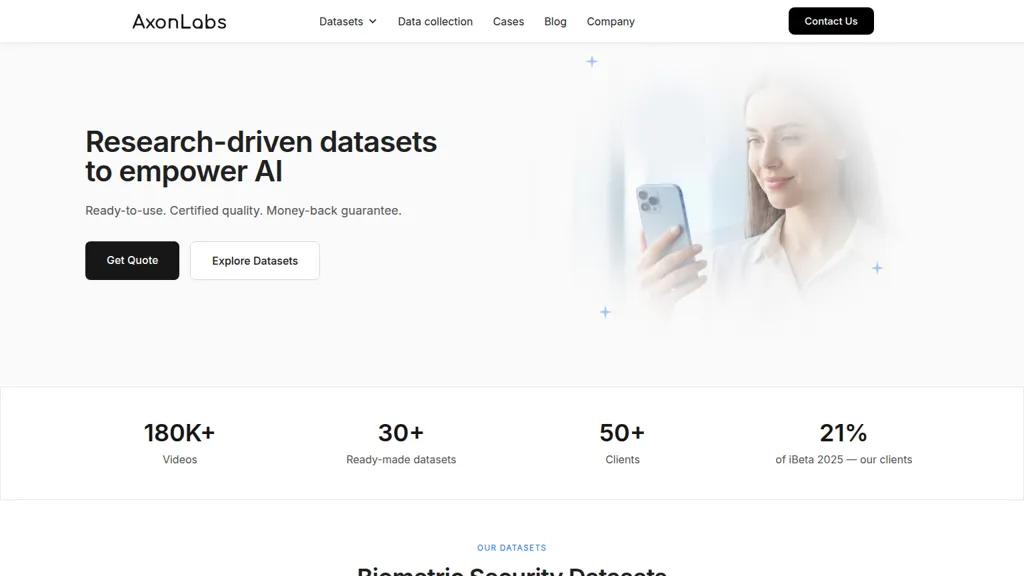 Axon Labs AI tool screenshot