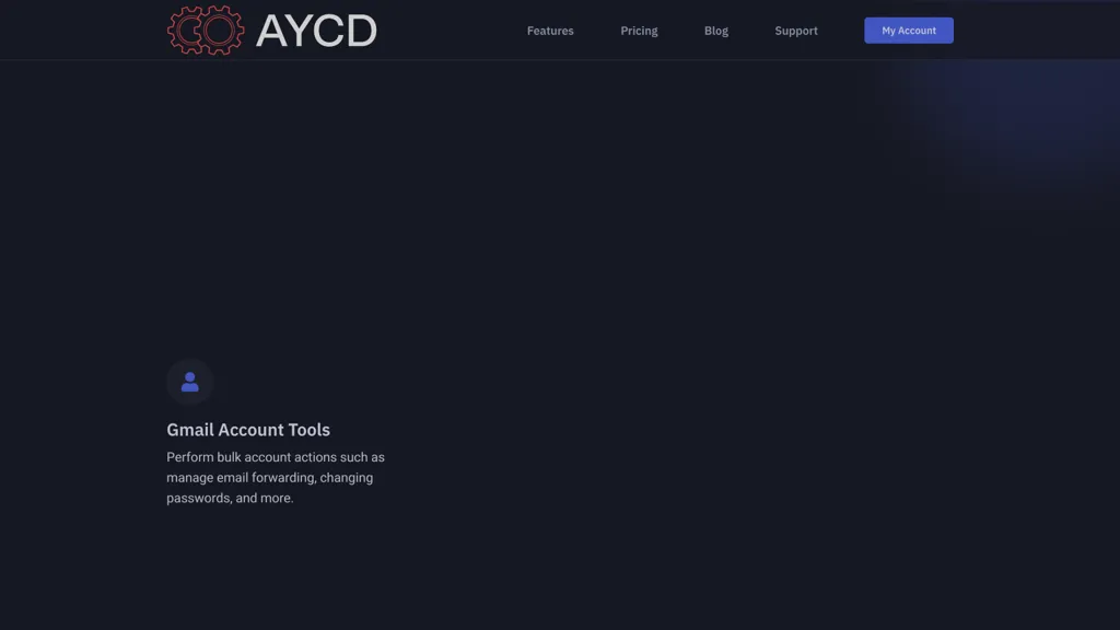AYCD website