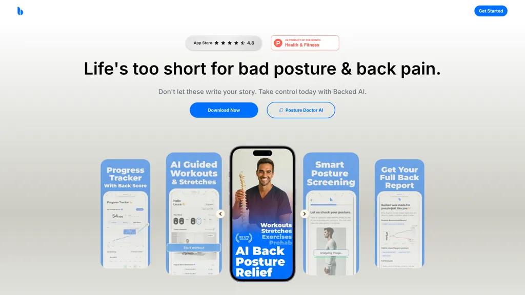 Backed AI AI tool screenshot
