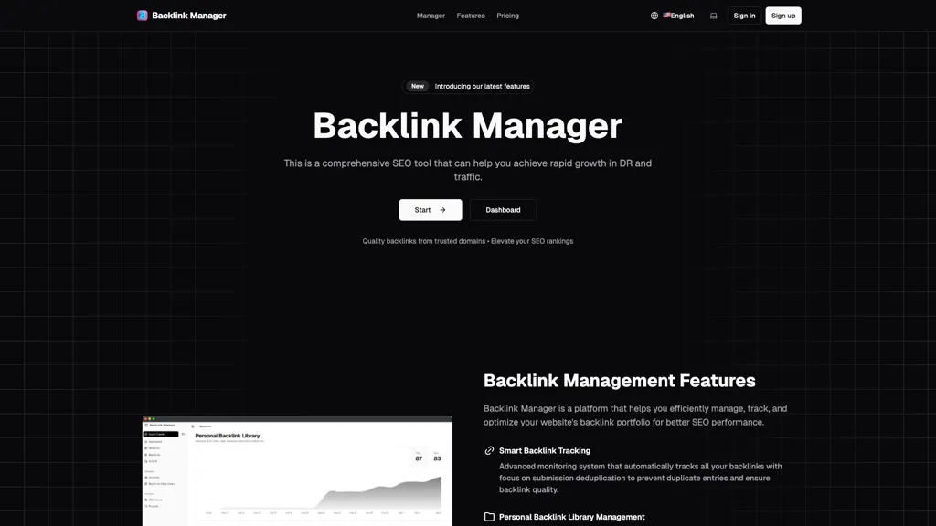 Backlink Manager alternatives and competitors