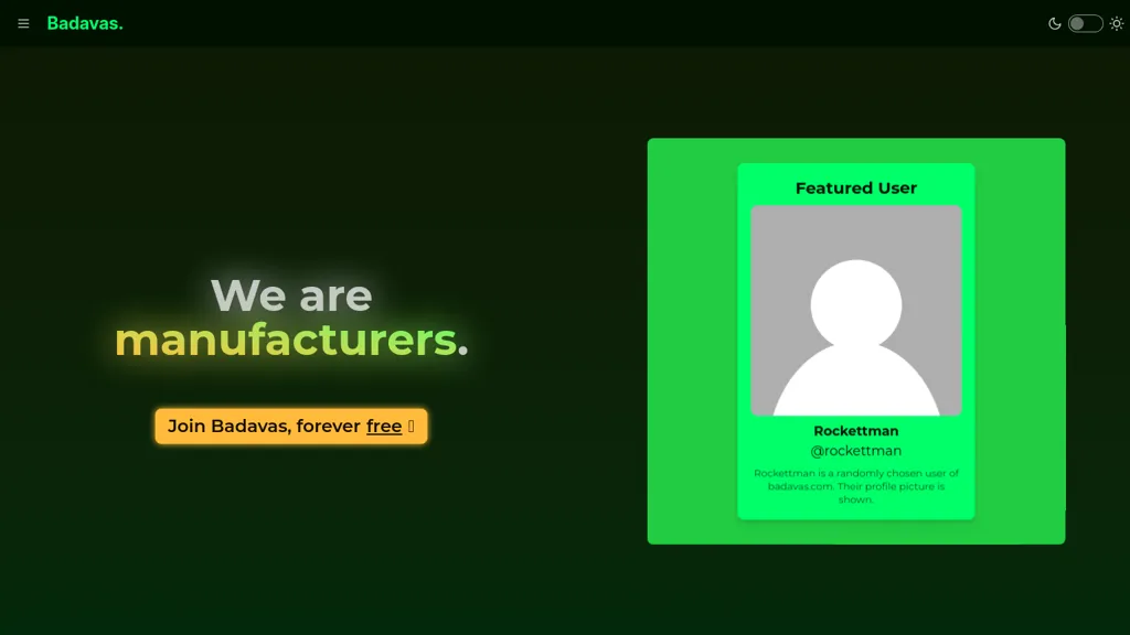 Badavas website