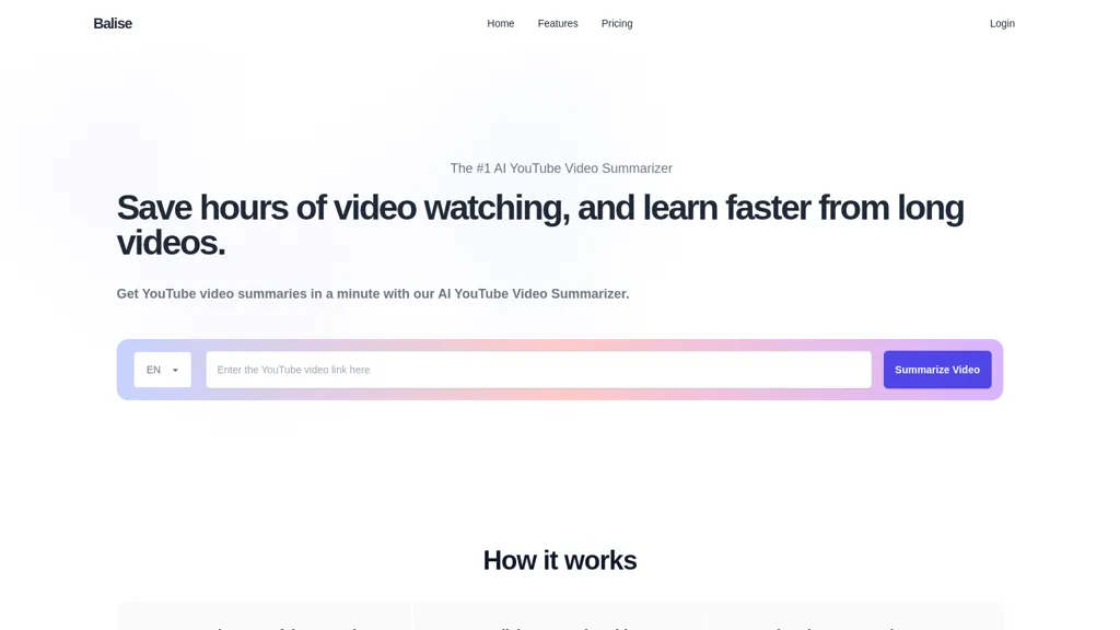 Balise website