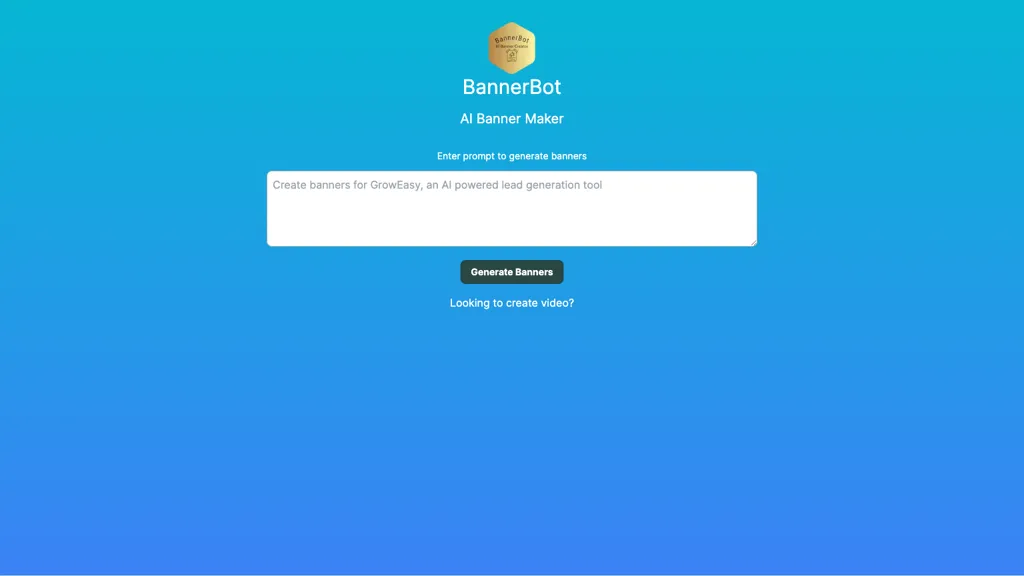 Bannerbot website