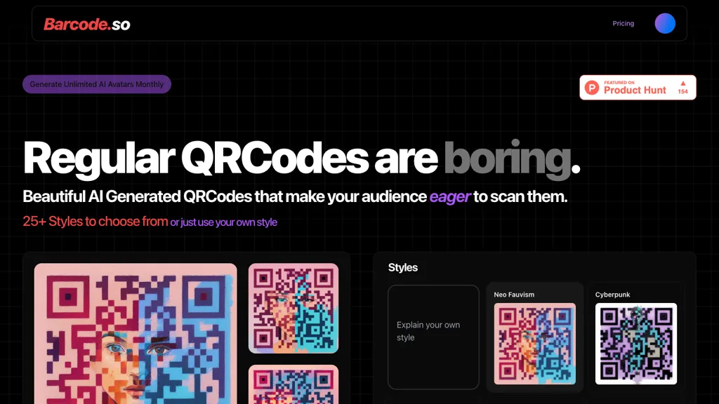 Barcode.so website