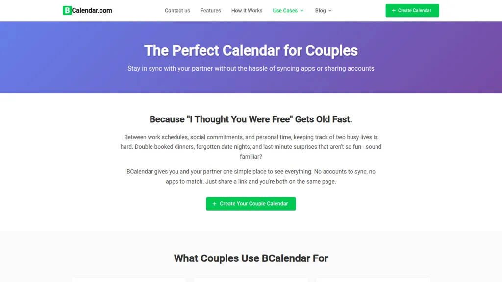 bcalendar.com alternatives and competitors