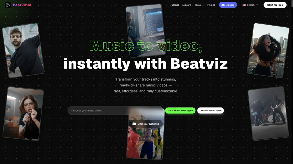 BeatViz AI AI tool screenshot