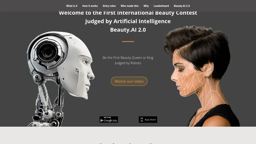 beauty.ai website