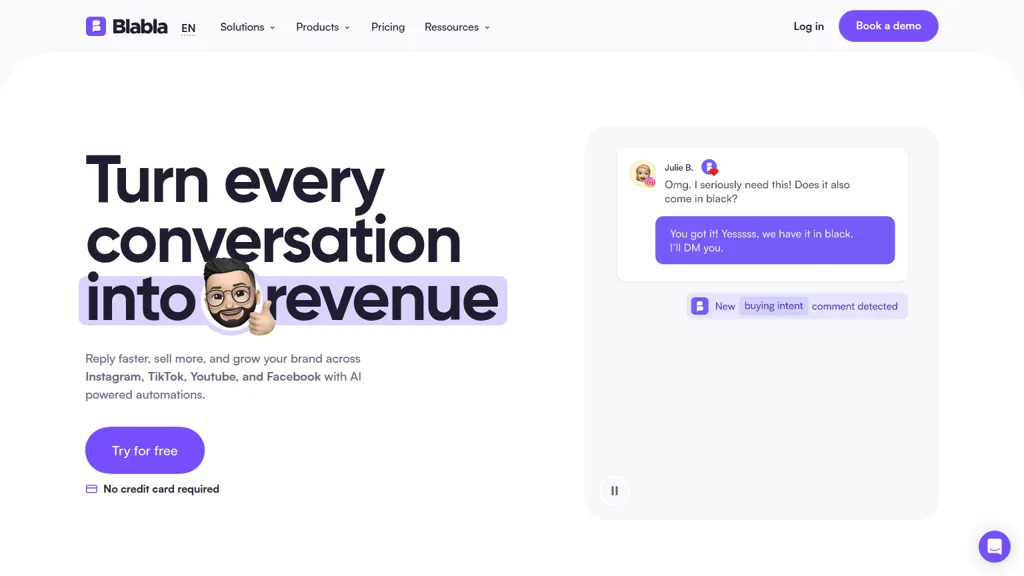 Blabla.ai alternatives and competitors