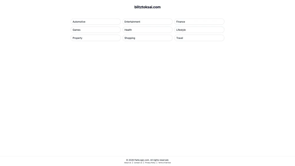 Blitztoksai AI tool screenshot