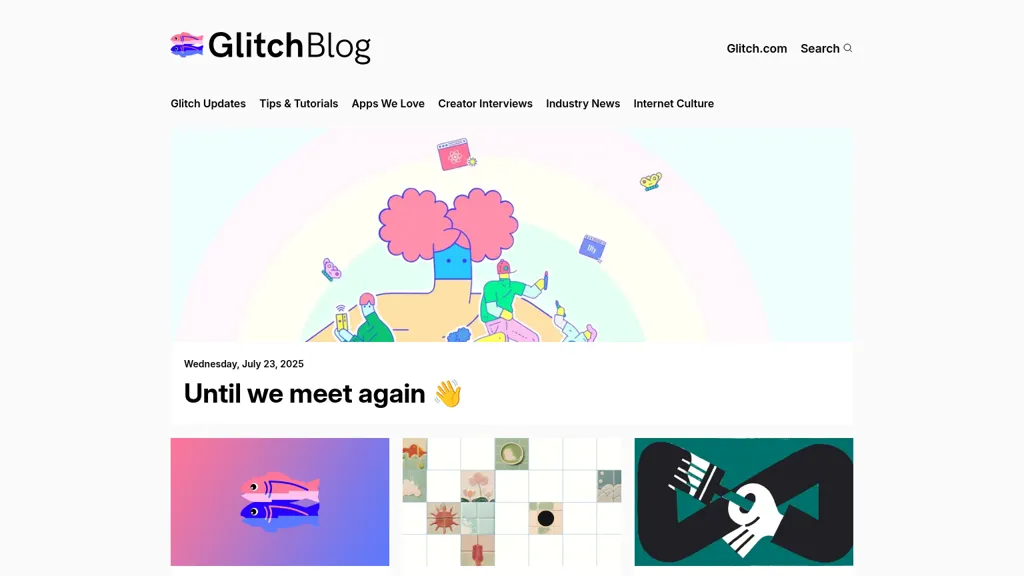 blog.glitch.com alternatives and competitors