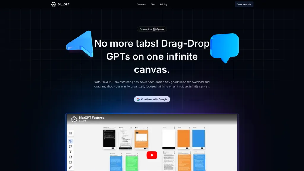 Bloxgpt AI tool screenshot