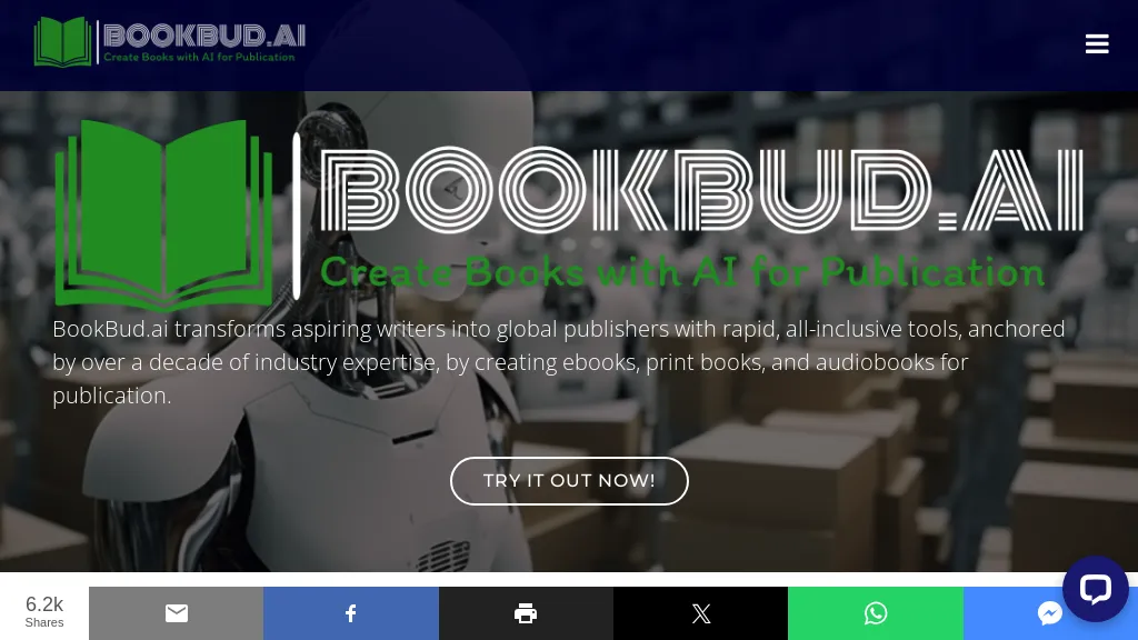 BookBud.ai website