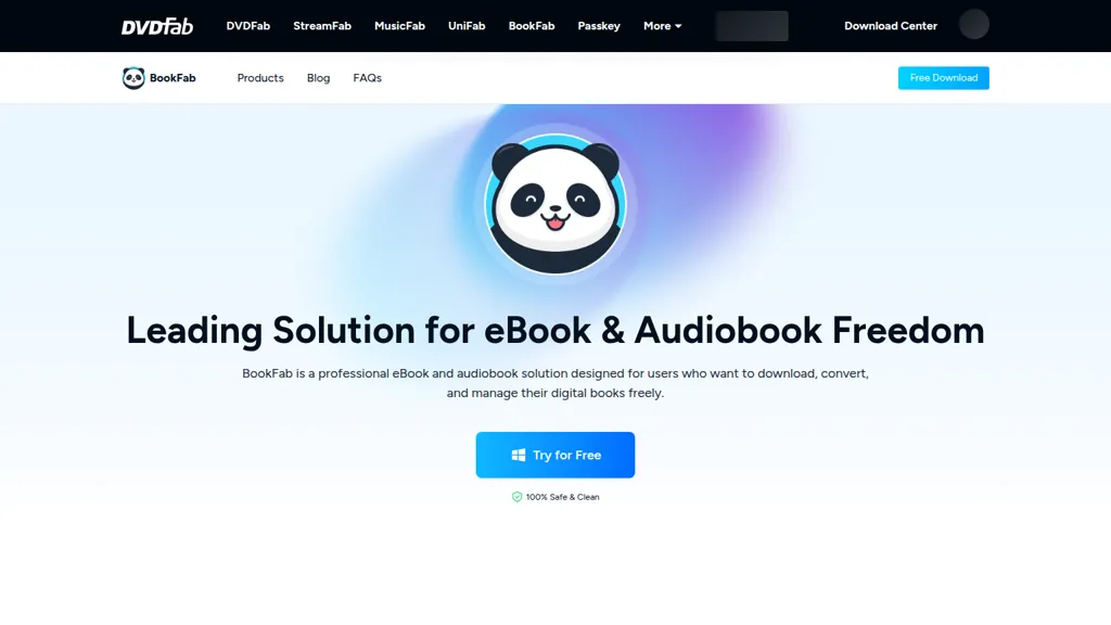 Bookfab AI tool screenshot