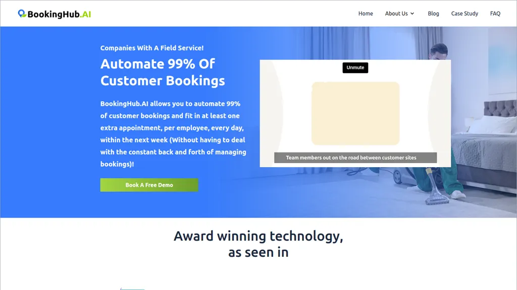 BookingHub AI AI tool screenshot