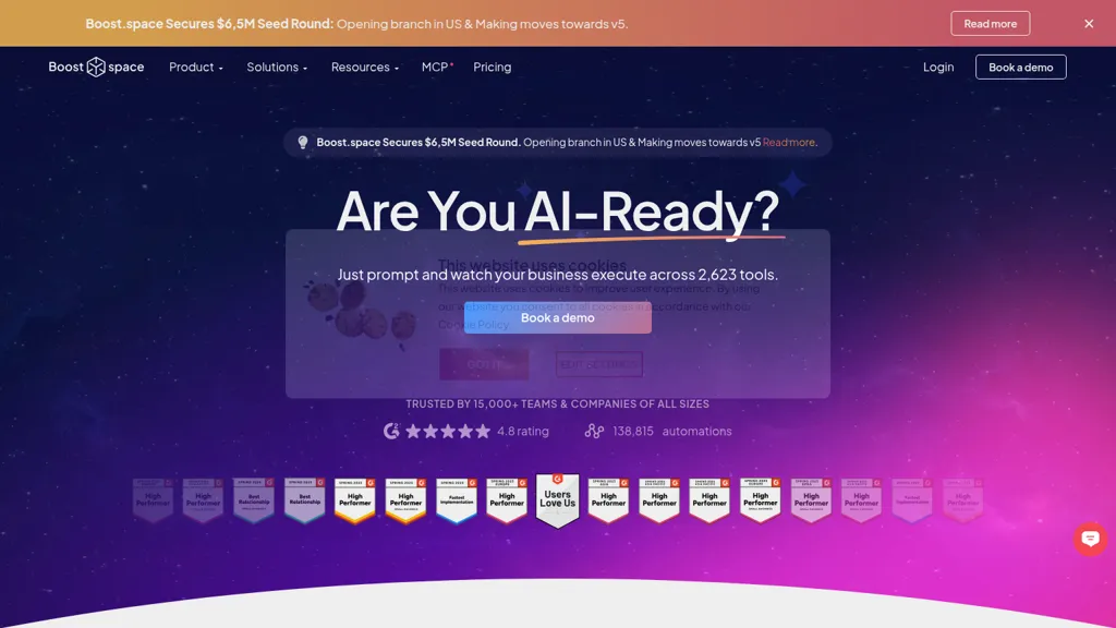 Boost.space 3 AI tool screenshot
