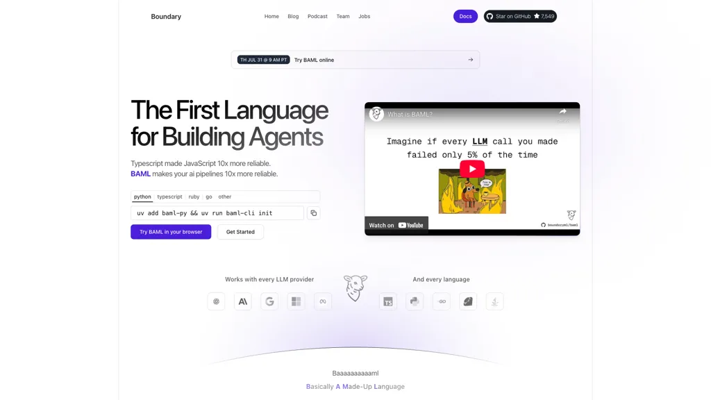 Boundary AI AI tool screenshot